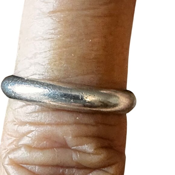 Tiffany & Co Size 6 Sterling Silver 925 Return To Tiffany New York Ring Oval - Picture 9 of 14